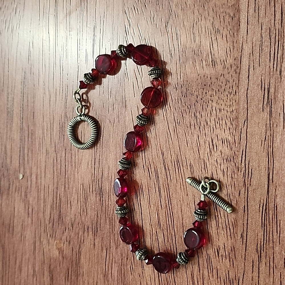 Beaded Toggle Bracelet